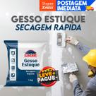 Gesso Estuque 1 Kg Secagem Rápida LACXE