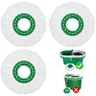 GFRED de substituição de cabeça de esfregão para Libman Tornado Spin Mop (pacote com 3)