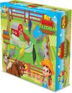 GGB Plast Kit Fazendinha Brinquedo Educativo Crianças Infantil Animais, Multicor