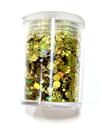 GH1 Glitter Chunky holográfico Poliéster Importado resina unha 10gr - LIME