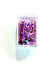 GH9 Glitter Chunky holográfico Poliéster Importado resina unha 10gr- CANDY FLOSS