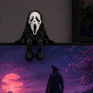 Ghost Face Fantasminha Enfeite Gamer Setup PC