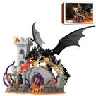 GHQYTPR Conjunto de Construção Castelo Dragonfire 919 Peças