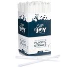 Giant Straws Crystal Ware de 10,25 polegadas embalado individualmente 300