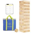 Giant Tumbling Tower Game Orizliztion Outdoor 3,5 pés 60 unidades