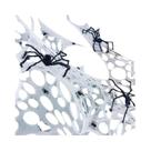 Gigante Halloween Stretchy Web para decoração ao ar livre, cortar seu próprio Webbing, rede de carne