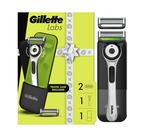 GilletteLabs Afeitadora Sharp White con Barra Exfoliante, 2 Hojas