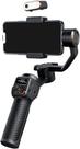 Gimbal Estabilizador Para Smartphone 3 Eixos Com Sensor Rastreamento AI Luz Preenchimento Magnético