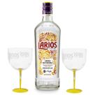 Gin Larios Original 700ml + 2 Taças de Acrílico Personalizadas