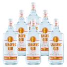 Gin Nacional Seagers Dry Gin 1l 6 Unidades
