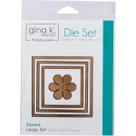 Gina K Designs Conjunto de Matrizes Quadradas Grande Gina K Designs Conjunto de Matrizes Quadradas Grande