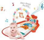 Ginásio Tapete Atividade Interativo de Brincar Para Bebês Com piano Musical Chocalhos Desenvolvimento de Habilidade Ginásio Tapete Atividade Interativo de Brincar Para Bebês Com piano Musical Chocalhos Desenvolvimento de Habilidade