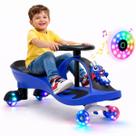 Ginga Carrinho Super Car 360 Infantil Manual Gira Sapinho Feliz Meninos e Meninas Rodinha De Led