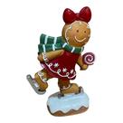 Ginger Bread Natalino Decorativo em Resina - 21cm Ginger Bread Natalino Decorativo em Resina - 21cm