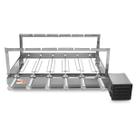 Gira Grill Inox 6 Espetos para Churrasqueira Bivolt Pratic