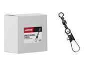 Girador C/ Snap BBS Black Nickel Nº 1/0 - Marine Sports - 50 Peças