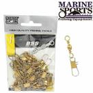 Girador C/ Snap Gold BBS Nº 1 - Marine Sports - 25 Peças Girador C/ Snap Gold BBS Nº 1 - Marine Sports - 25 Peças