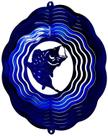 Girador de Vento DSA Bass 30 cm Aço Inoxidável Azul