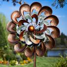 Girador de Vento Lariander 213cm Grande em Metal para Jardim