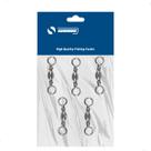 Girador Destorcedor Bbs Simples Nickel N3/0 05pçs Summer Girador Destorcedor Bbs Simples Nickel N3/0 05pçs Summer