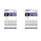 Girador Marine Nick c Snap BSS-NI nº 1 Kit 2 Cartelas 50 Pçs Tucunaré Trairão