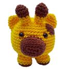 Girafa Amigurumi Crochê - Bicho Bola