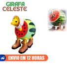 Girafa Celeste Articulado para Decoração Geek em 3D Brainrot Italiano (Meme Viral Tiktok)
