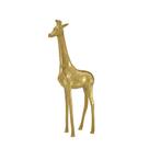 Girafa Decorativa G Metal Dourado 45x21x7cm Ref.563011 Mabruk Presentes