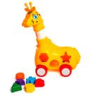 Girafa Didática Puxa Estica Colors na Caixa Kendy