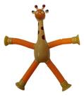Girafas Pop It Tubo Led Kit 4uni Estica E Gruda Montessori