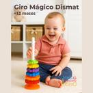 Giro Mágico Dismat Brinquedo Educativo com Engrenagens Coloridas 12m MK326
