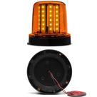 Giroflex De Led Autopoli Ambar Cor Laranja