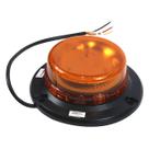 Giroled Tripla Função Rotativo Strobo Flash 12v 24v Ambar