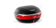Givi bau monokey 52l lente vermelha maxia e-52n