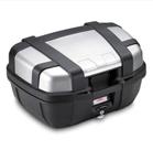 Givi bau trekker 52l tampa preta alumínio trk52n