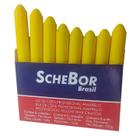 Giz Amarelo - Caixa com 08 Pecas - R7709001 - Schebor Giz Amarelo - Caixa com 08 Pecas - R7709001 - Schebor