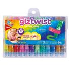 Giz Cera Retratil Twist Jumbo 12 Cores - Tris Giz Cera Retratil Twist Jumbo 12 Cores - Tris