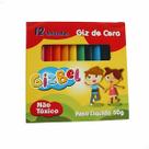 Giz de Cera 12 Cores Fino 50g - Gizbel
