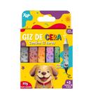 Giz de Cera 12 Cores Ponta Dupla DAC Giz de Cera 12 Cores Ponta Dupla DAC