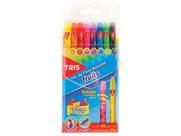 Giz de Cera 8 Cores Retrátil Tris - Fruits com Cheirinho Giz de Cera 8 Cores Retrátil Tris - Fruits com Cheirinho