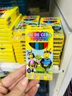 Giz de cera Acrilex com 6 cores