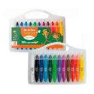 Giz De Cera Color Gel Aquarelável 12 Cores Escolar Leo&leo