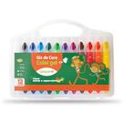 Giz de cera color gel leonora c/12 un