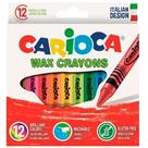 Giz de Cera cx 24un 08mm carioca wax 9725