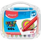 Giz de Cera Fino GEL Color PEPS Aquarelável - 10 Cores