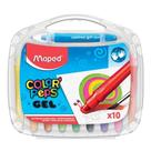 Giz De Cera Fino Gel Retr.Color Peps Aquar 10 C