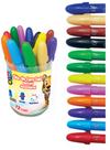Giz de Cera Gel Retrátil Aquarelava - Kaz