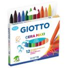 Giz de Cera Giotto Maxi 12 Cores