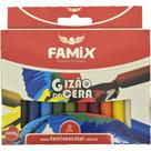 Giz de Cera Gizão 12 Cores 120G Pacote com 6