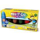 Giz de Cera Gizão Meu 1 GIZ de Cera - 12 Cores - Caixa com 3 Unidades